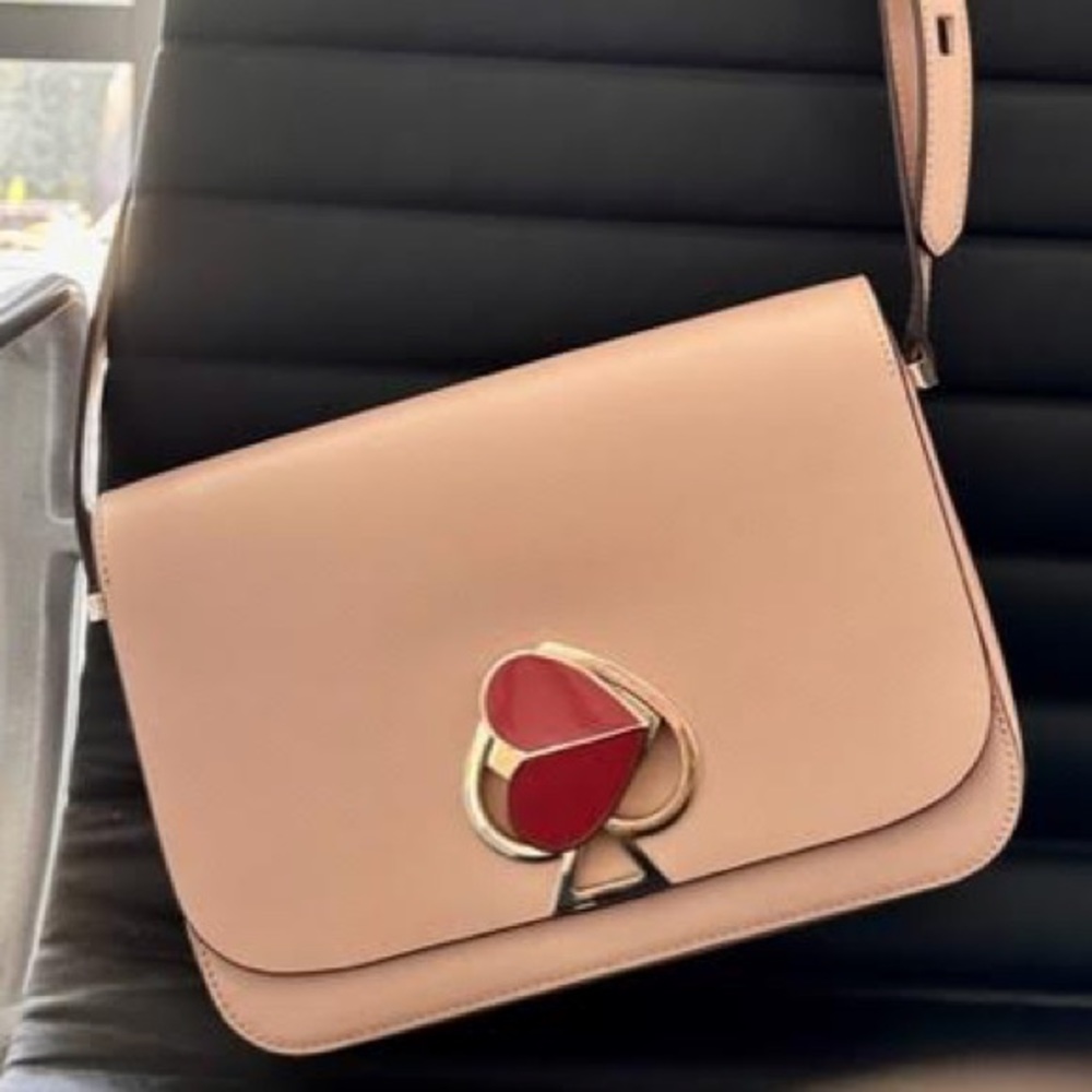 Nicole Twistlock Medium Shoulder Bag